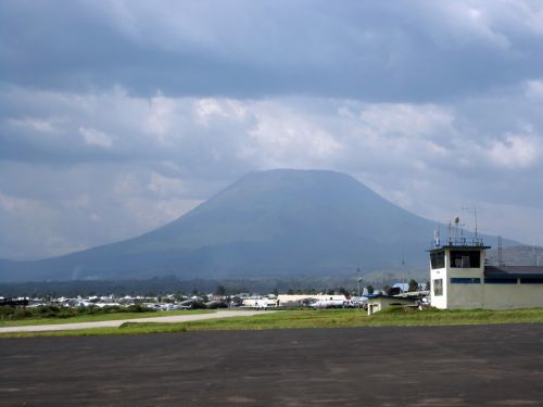 Kalnas,  Kūgis,  Vulkanas,  Goma,  Afrika,  Kalno Nyiragongo
