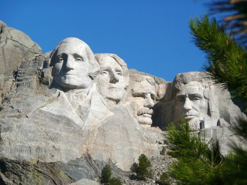 Rašmoro Kalnas, Amerikiečių Prezidentai, Pietinė Dakota, Usa, Veidas, Rokas, Turistų Atrakcijos