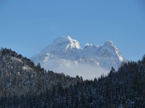 Kalnas, Gamta, Allgäu, Aplinka, Natūralus