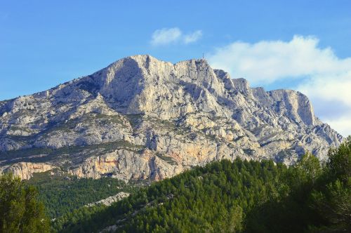 Kalnas, France, Aix Provence, Šventoji Pergalė, Provenceo Spalva