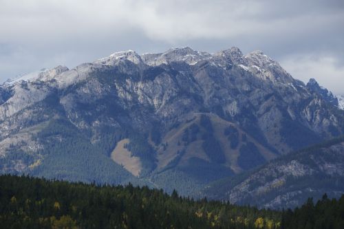 Kalnas, Kanada, Banff, Kraštovaizdis, Gamta, Alberta, Atostogos, Turizmas, Vasara, Peizažas