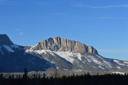 Kalnas, Yamnuska, Alberta, Canmore, Banff