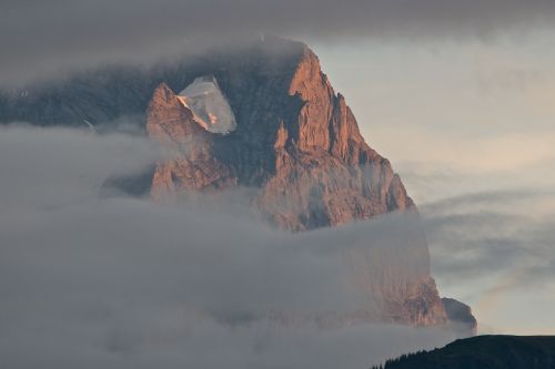 Kalnas, Alpių, Europa, Šveicarija, Atspindys, Lauke, Swiss, Saulėlydis