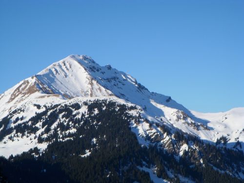 Kalnas, Alpės, Aukščiausiojo Lygio Susitikimas, Sniegas, Žiema, Dangus