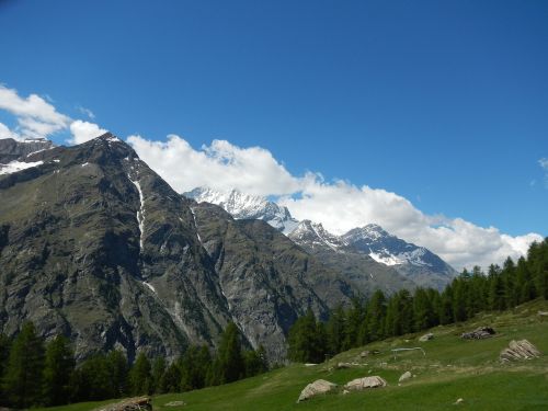 Kalnas, Šveicarija, Puikus Vaizdas, Kraštovaizdis, Apls