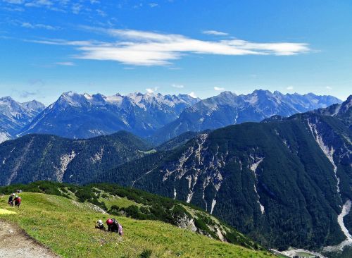Kalnas, Alpės, Kraštovaizdis, Panoraminis, Aukščiausiojo Lygio Susitikimas, Gamta, Austria, Žygiai, Rokas, Vaizdas