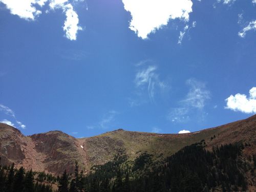 Kalnas, Colorado, Kraštovaizdis, Vaizdingas, Dangus