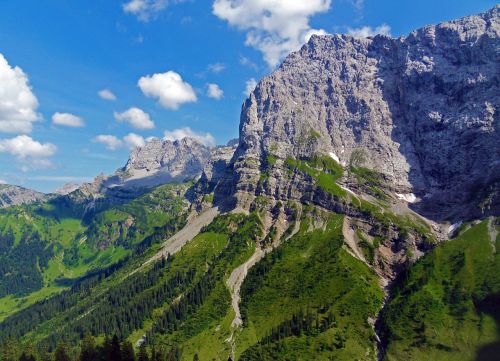 Kalnas, Alpe, Austria, Kraštovaizdis, Gamta, Aukščiausiojo Lygio Susitikimas, Panoraminis, Rokas, Panorama, Vaizdas, Žygiai, Aukštis, Panoraminiai Vaizdai
