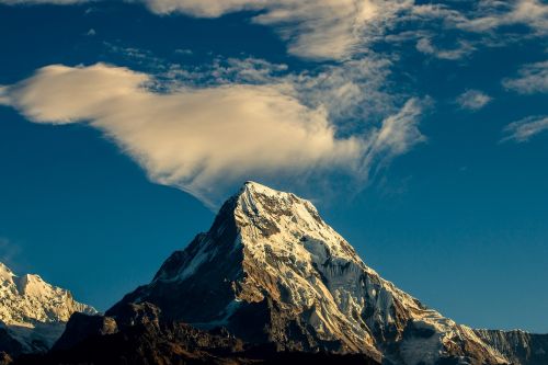 Kalnas, Annapurna, Gamta, Nepalas, Visitnepal2017, Kelionė, Pasivaikščiojimas, Kraštovaizdis, Himalaja, Piko, Aukščiausiojo Lygio Susitikimas, Alpinizmas, Lauke, Kelionė, Debesis, Natūralus