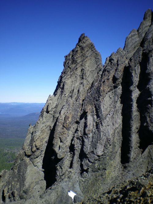 Kalnas, Uolos, Oregonas, Pct, Mėlynas Dangus, Lauke, Gamta