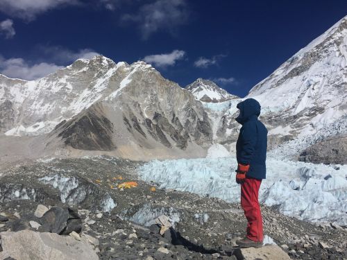 Kalnas, Montuoti Everest Citadelę, Nepalas, Gamta, Dangus, Lauke, Žygiai, Sniegas