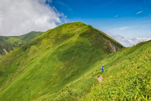 Kalnas, Pasivaikščiojimas, Hakusan, Nacionalinis Parkas, Vasara, Japonija