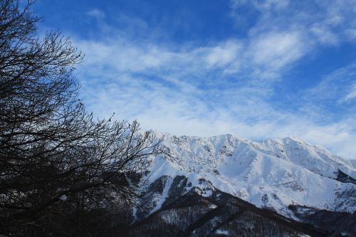 Kalnas, Sniegas, Kraštovaizdis