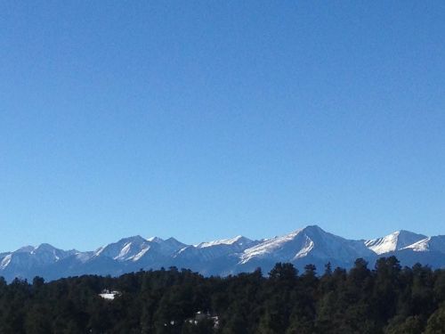 Kalnas, Sniegas, Colorado, Vaizdingas, Gamta, Kraštovaizdis, Dangus, Mėlynas