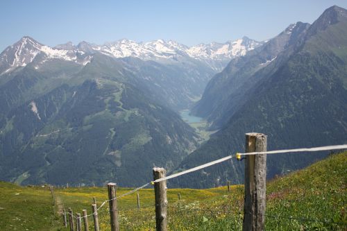 Kalnas, Šventė, Vaizdas, Alpių, Zillertal, Penken