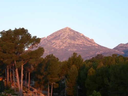 Kalnas, La Nucia, Ispanija