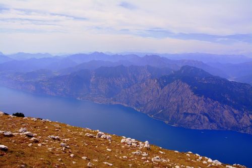 Kalnas, Ežeras, Garda, Italy, Kraštovaizdis