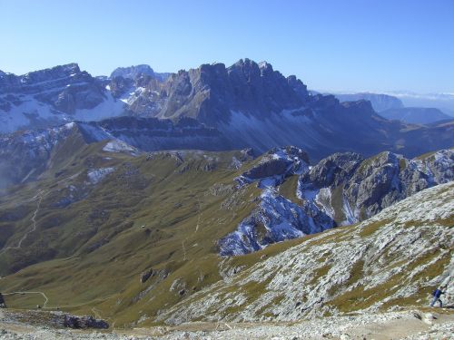 Kalnas, Alpių, Kalnų Peizažas, Dolomitai