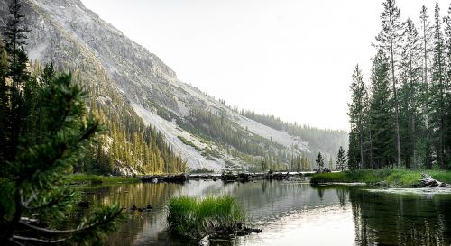 Kalnas, Ežeras, Žalias, Idaho