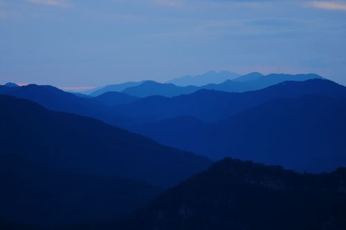 Kalnas, Korėjos Respublika, Pasirinkimas, Žmones Nuo To Laiko, Saulėlydis, Prijunkite Fotoaparatą, Siluetas, Kalnai