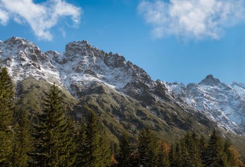 Kalnas, Tatry, Sniegas, Kraštovaizdis