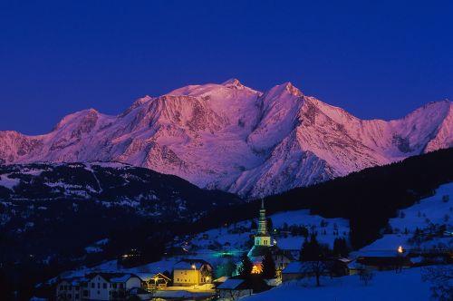 Kalnas, Sniegas, Kelionė, Kraštovaizdis, Panoraminis, Mont Blanc, France