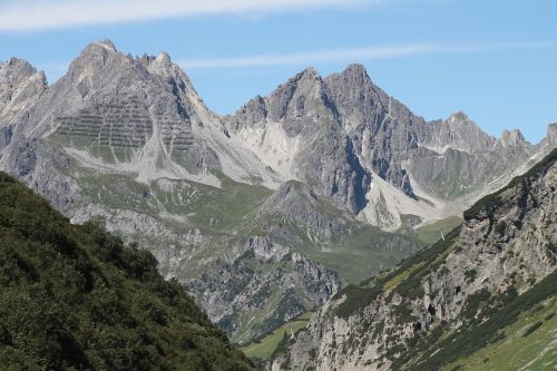 Kalnas,  Gamta,  Panorama,  Kraštovaizdis,  Kalnų Viršūnių Susitikimas,  Turizmas,  Dangus,  Žygis,  Arlberg,  Vorarlbergas,  Be Honoraro Mokesčio