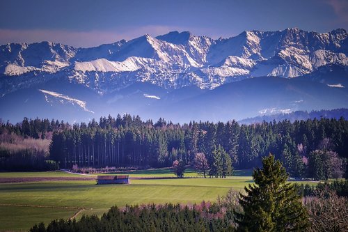 Kalnų,  Panorama,  Sniegas,  Kraštovaizdis,  Alpine,  Kalnai,  Pieva
