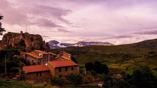 Kalnų,  Dangus,  Lleida,  Adons,  Pirėnai,  Mountain Village