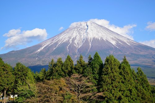 Kalnų,  Japonija,  Kalvos,  Shizuoka,  Dangus,  Medis,  Miškas