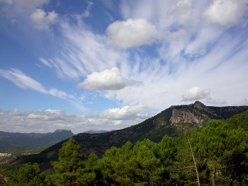 Kalnų,  Pobūdį,  Kraštovaizdis,  Mursija,  Ispanija