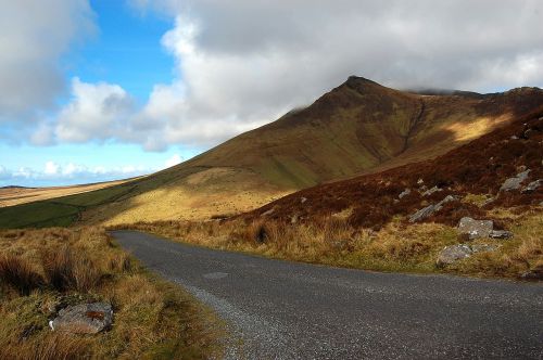 Kalnas, Kalnų Kelias, Airija, Kraštovaizdis