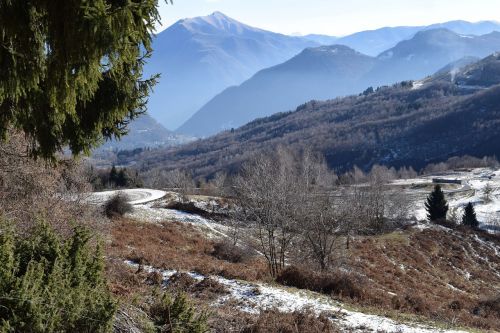 Kalnas, Sniegas, Kraštovaizdis, Italy, Žiema, Gamta, Kalnai