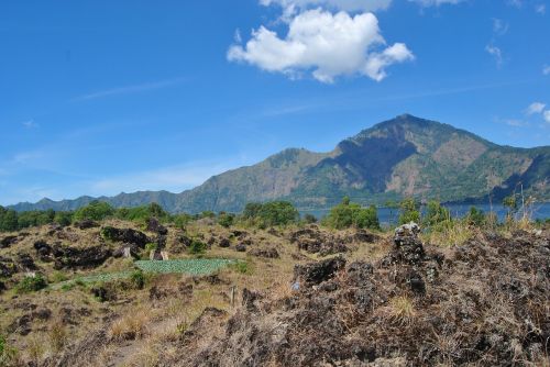 Kalnas, Gamta, Turizmas, Kelionė, Asija, Bali, Kintamani, Batur