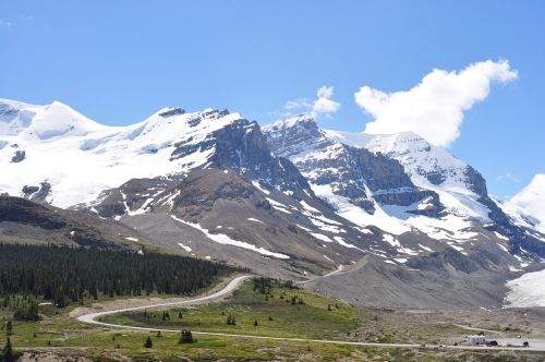 Kalnas,  Sniegas,  Banff
