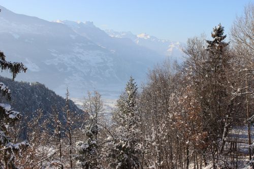 Kalnas, Sniegas, Kraštovaizdis, Šveicarija, Žiema