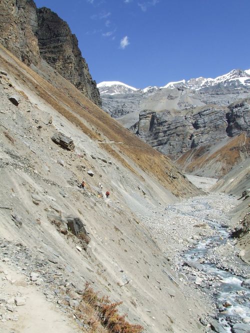 Kalnas, Kietas, Kraštovaizdis, Nepalas, Himalajiečių