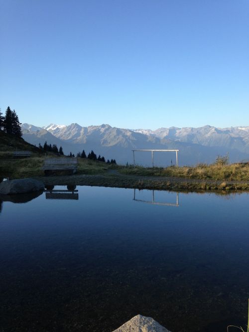 Kalninis Ežeras, Klajoti, Austria, Natūralus, Ežeras, Dangus, Vaizdas
