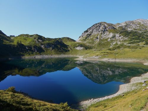 Kalnų Panorama, Bergsee, Gamta, Žygiai, Atsigavimas, Gamtos Apsauga