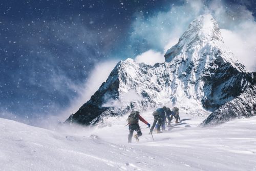 Alpinistas, Kalnas, Alpinizmas, Nuotykis, Lauke, Kraštovaizdis, Ekstremalios, Žiema