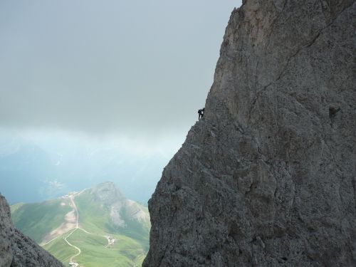 Alpinizmas, Rokas, Dolomitai, Kalnas, Alpinistas