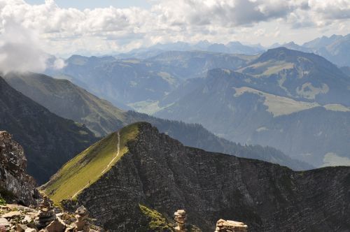 Kalnai, Aukščiausiojo Lygio Susitikimas, Čiaudėti, Šveicarija, Kraštovaizdis