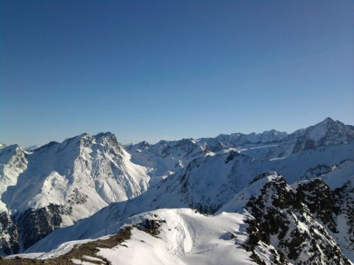 Kalnai, Alpių, Kraštovaizdis, Austria, Sniegas, Žiemą, Aukščiausiojo Lygio Susitikimas