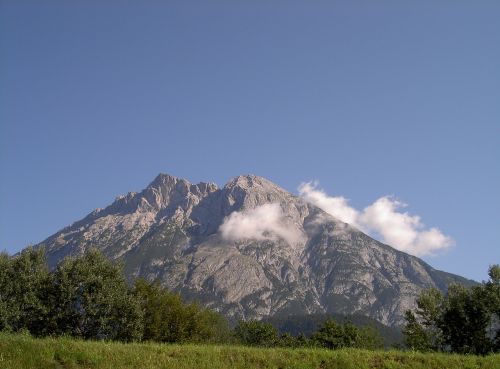 Kalnai, Dangus, Debesys, Gamta, Kraštovaizdis, Austria