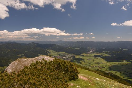 Kalnai, Panorama, Alpių, Kraštovaizdis, Žygiai, Austria, Dangus