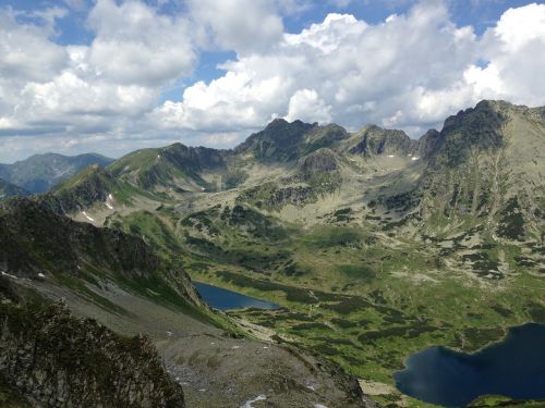 Kalnai, Tatry, Aukštas Tatras, Kraštovaizdis, Lenkija, Lenkų Tatros, Nacionalinis Parkas