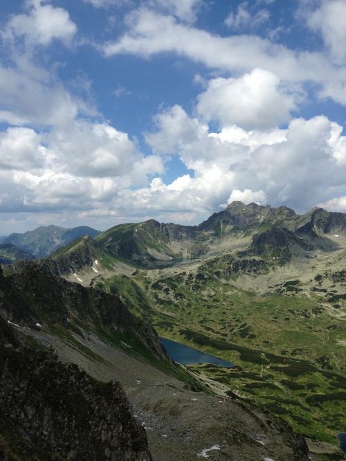 Kalnai, Tatry, Aukštas Tatras, Kraštovaizdis, Slėnis Iš Penkių Tvenkinių, Lenkija, Nacionalinis Parkas, Gamta