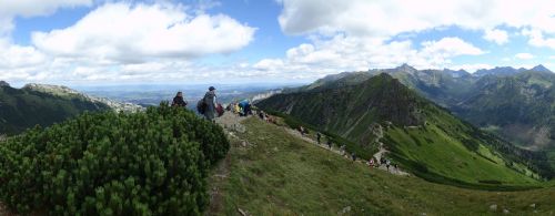 Kalnai, Tatry, Aukštas Tatras, Kraštovaizdis, Panorama, Gamta, Nacionalinis Parkas, Turizmas, Viršūnės