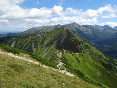 Kalnai, Tatry, Lenkija, Aukštas Tatras, Kraštovaizdis