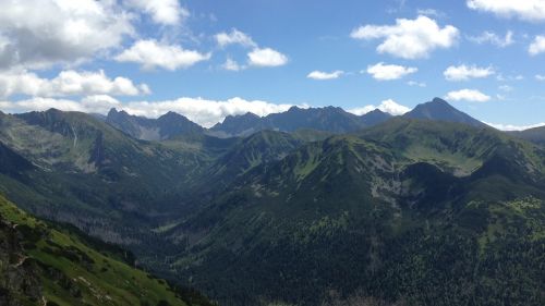 Kalnai, Tatry, Aukštas Tatras, Kraštovaizdis, Gamta